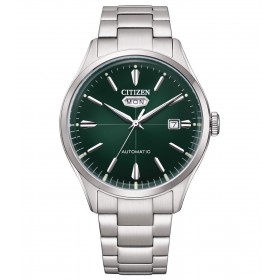 Orologio Uomo Citizen Meccanico Automatico C7 Acciaio Verde NH8391-51X