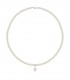 Collana Le Bebé Sagoma Bimbo Le Perle Oro Bianco Diamante LBB800