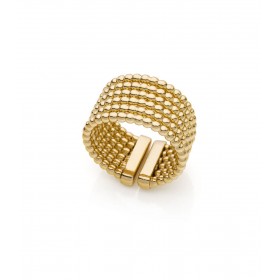 Unoaerre Fashion Jewellery Anello Aperto Bronze Dorato