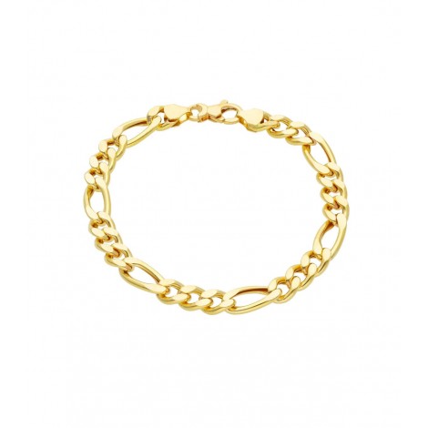 Bracciale Raggi Oro Giallo 18kt Maglia Vuota