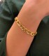 Bracciale Raggi Oro Giallo 18kt Maglia Vuota