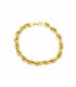 Bracciale Raggi Oro Giallo 18kt Maglia Busco