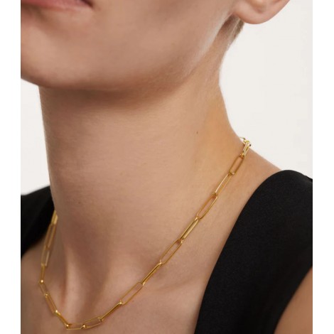 Collana PDPAOLA Catena Big Statement Argento CO01-460-U