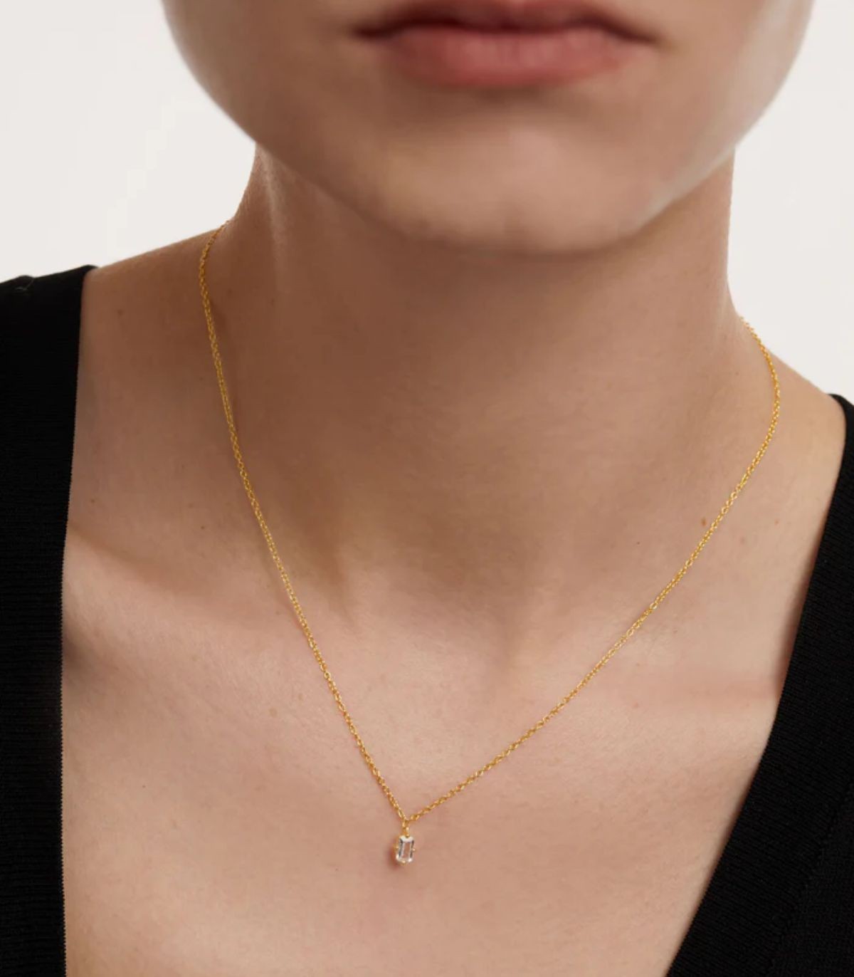 Collana Player P D Paola CO01-173-U: Donna, Bagno Oro 750ml, Zirconi Bianchi, 50 Cm