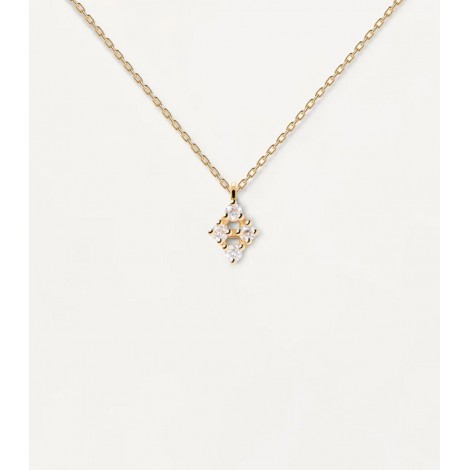 Collana PDPAOLA Arda Argento Zirconi Bianchi CO01-479-U