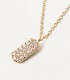 Collana PDPAOLA Icy Argento Zirconi Bianchi CO01-483-U
