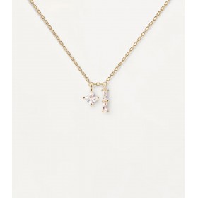 Collana PDPAOLA Isla Argento Zirconi Bianchi CO01-500-U