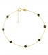 Bracciale Oro Giallo 9kt Onice Nero