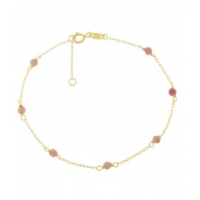 Bracciale Oro Giallo 9kt Tormalina