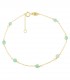 Bracciale Oro Giallo 9kt Amazzonite