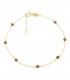 Bracciale Oro Giallo 9kt Granato