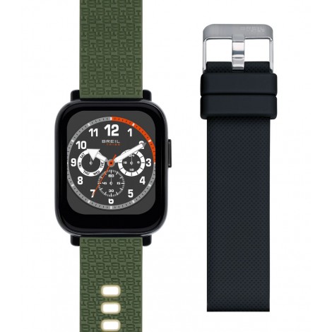 Smartwatch Breil SBT-1 Doppio Cinturino Verde/Nero EW0609