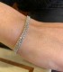 Bracciale Dorato Argento 925 Indossa la Solidarietà Raggi Gioielli Per AIL