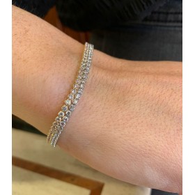 Bracciale Dorato Argento 925 Indossa la Solidarietà Raggi Gioielli Per AIL