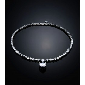 Collana Chiara Ferragni Infinity Love Acciaio Cuori Pendenti J19AVG06