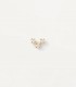 Orecchino Singolo PDPAOLA Nolita Oro Giallo 18kt Diamanti Bianchi PG05-026-U