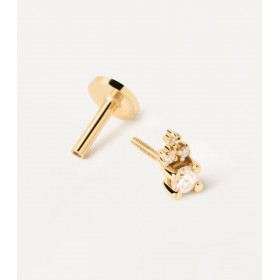 Orecchino Singolo PDPAOLA Chelsea Oro Giallo 18kt Diamanti Bianchi PG05-033-U