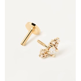 Orecchino Singolo PDPAOLA Amelie Oro Giallo 18kt Diamanti Bianchi PG05-034-U