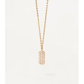 Collana PDPAOLA Icy Oro Giallo 18kt Diamanti Bianchi CO05-483-U