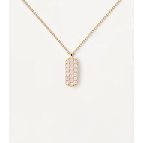 Collana PDPAOLA Icy Oro Giallo 18kt Diamanti Bianchi CO05-483-U