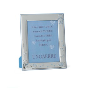Unoaerre Cornice Portafoto Argento Bimbo Caramelle 9x13