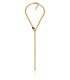 Unoaerre Fashion Jewellery Bronzo Dorato Collana Grumetta Con Serpente