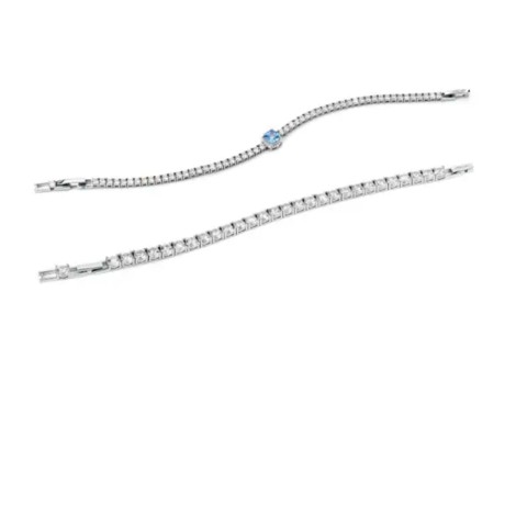 Bracciale Tennis Morellato Tesori Argento Gemme Blu SAIW112