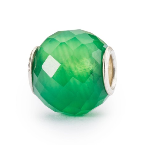 Beads Trollbeads Speranza & Nuovi Inizi Onice Verde Argento925 Vetro TSTBE-00036