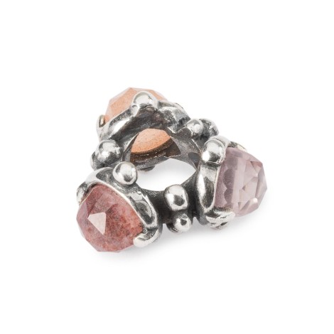 Beads Trollbeads Tema Protezione Trinità Del Cuore Argento TAGBE-00298