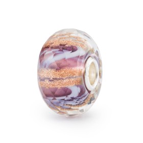 Beads Trollbeads Tema Musica & Teatro Melodia Viola Argento925 Vetro TGLBE-30102