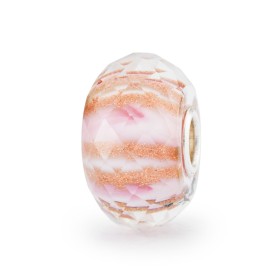 Beads Trollbeads Tema Musica & Teatro Melodia Rosa Argento925 Vetro TGLBE-30100