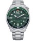 Orologio Citizen Eco Drive Uomo Collezione Seaplane Silver Verde AW1715-86X