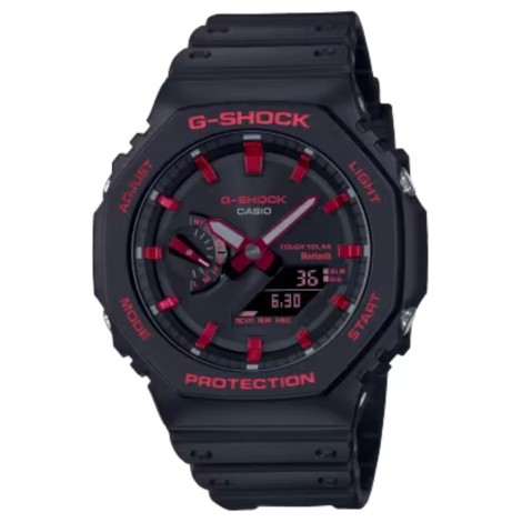 Casio G-Shock Collezione Serie 2100 GA-B2100BNR-1AER Rosso Orologio Uomo