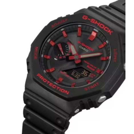 Casio G-Shock Collezione Serie 2100 GA-B2100BNR-1AER Rosso Orologio Uomo