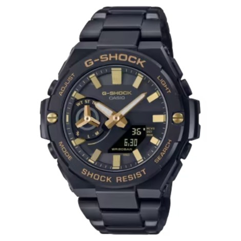 Casio G-Shock Collezione Steel GST-B500BD-1A9ER Gold Orologio Uomo