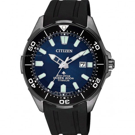 Orologio Uomo Citizen Diver's Eco Drive Super Titanio BN0205-10L