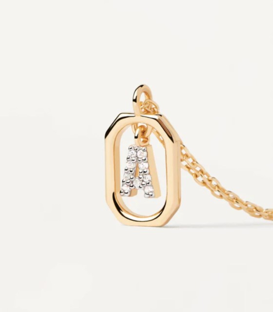 PDPAOLA Collier - Breeze - en argent plaqué or - CO02-202-U