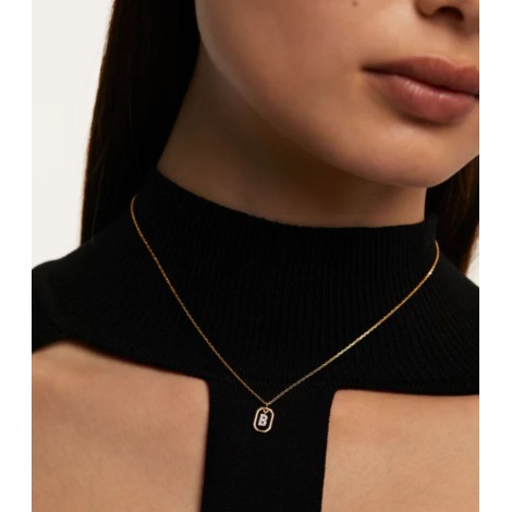 Collana Mini Iniziale PDPaola Zirconi Bianchi