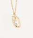 Collana Mini Iniziale PDPaola Zirconi Bianchi