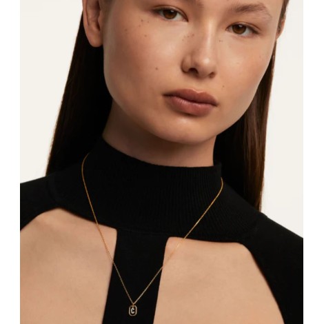 Collana Mini Iniziale PDPaola Zirconi Bianchi