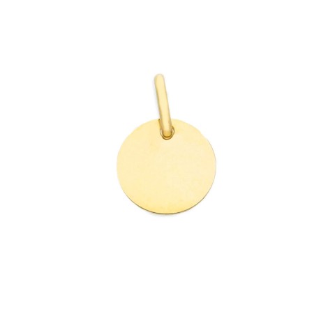 Ciondolo Tondo Oro Giallo 9Kt