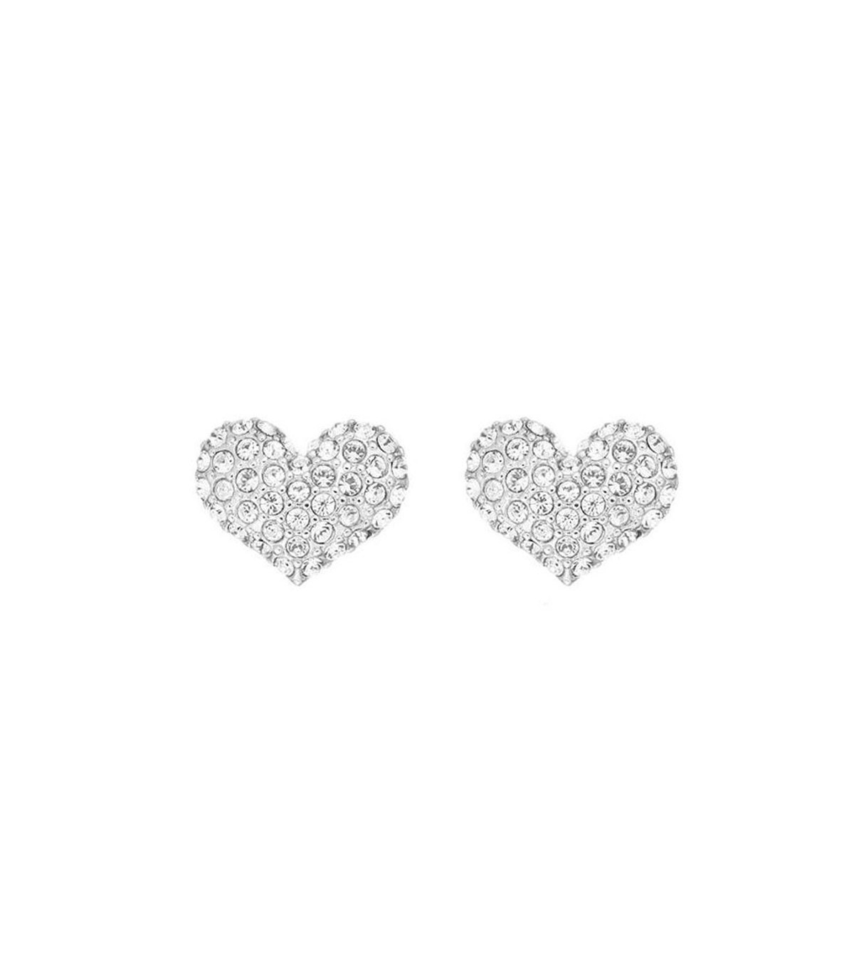 Guess Orecchini A Bottone Donna – Acciaio Inox Argento Con Cristallo – Modello UBE51405 – Cuore - 3