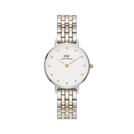 Daniel Wellington Orologio Solo Tempo Petite Lumine 5 Link Two-Tone 28mm DW00100616