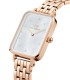 Daniel Wellington Orologio Solo Tempo Quadro Lumine 5 Link Melrose 28mm DW00100620
