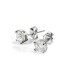 Orecchini Punto Luce Argento Zirconi