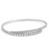 Bracciale Rigido Argento 925 Zirconi