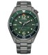 Orologio Citizen Eco Drive Uomo Collezione Seaplane Verde AW1717-81X