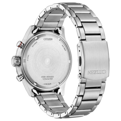 Cronografo Citizen Eco Drive Uomo Collezione Outdoor Crono Acciaio AT2520-89E