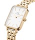 Daniel Wellington Orologio Solo Tempo Quadro 5 Link Evergold 20x26 DW00100622