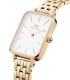 Daniel Wellington Orologio Solo Tempo Quadro 5 Link Evergold 20x26 DW00100622